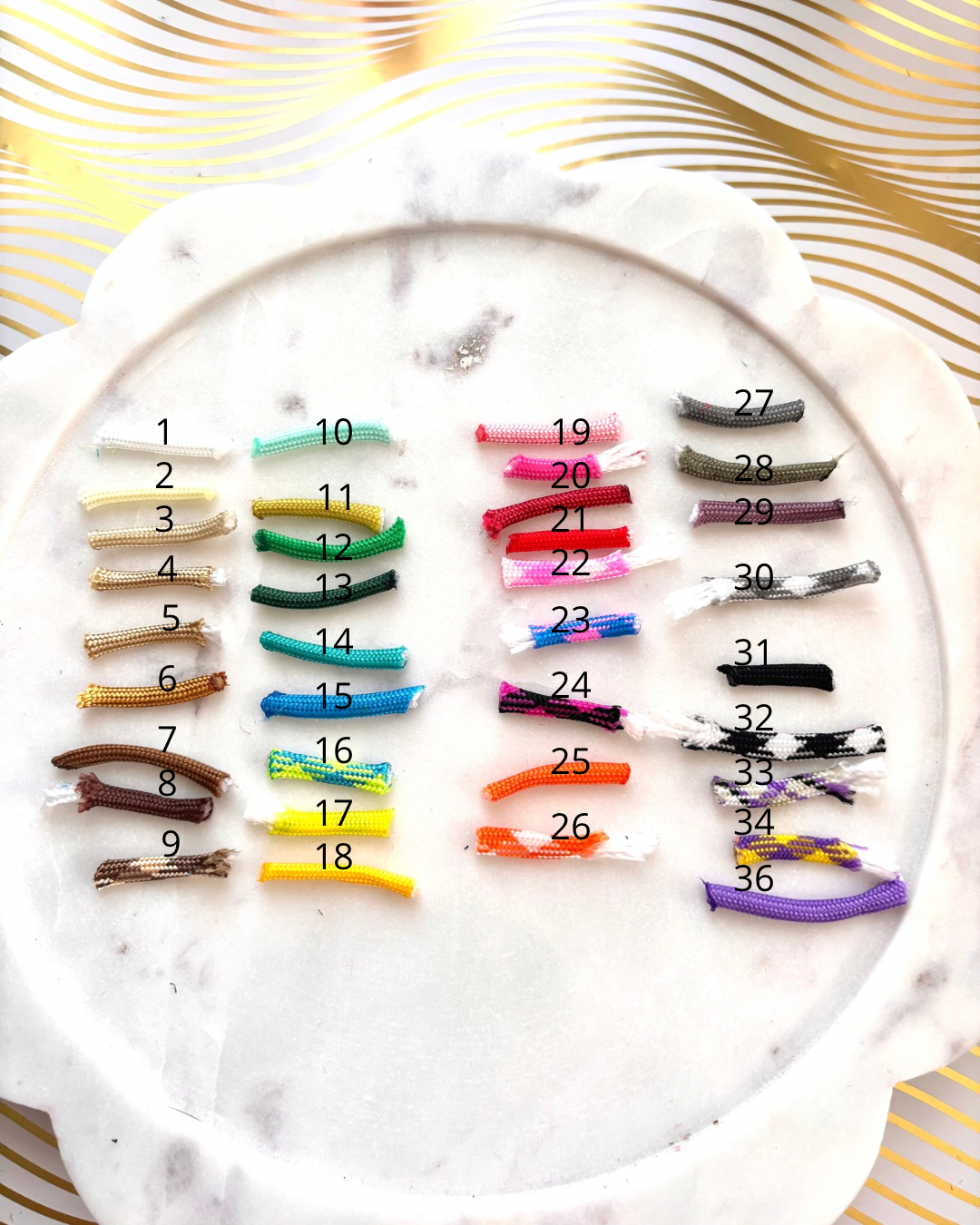 Cord Padre Nuestro Necklace