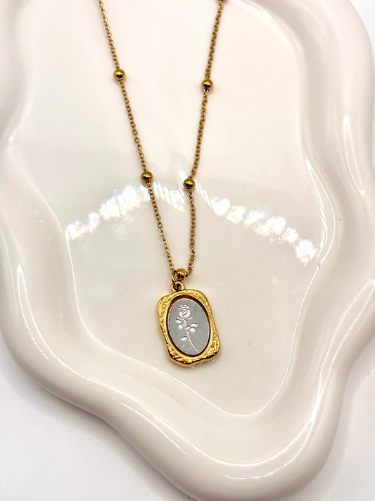 Flor de Espejo Necklace