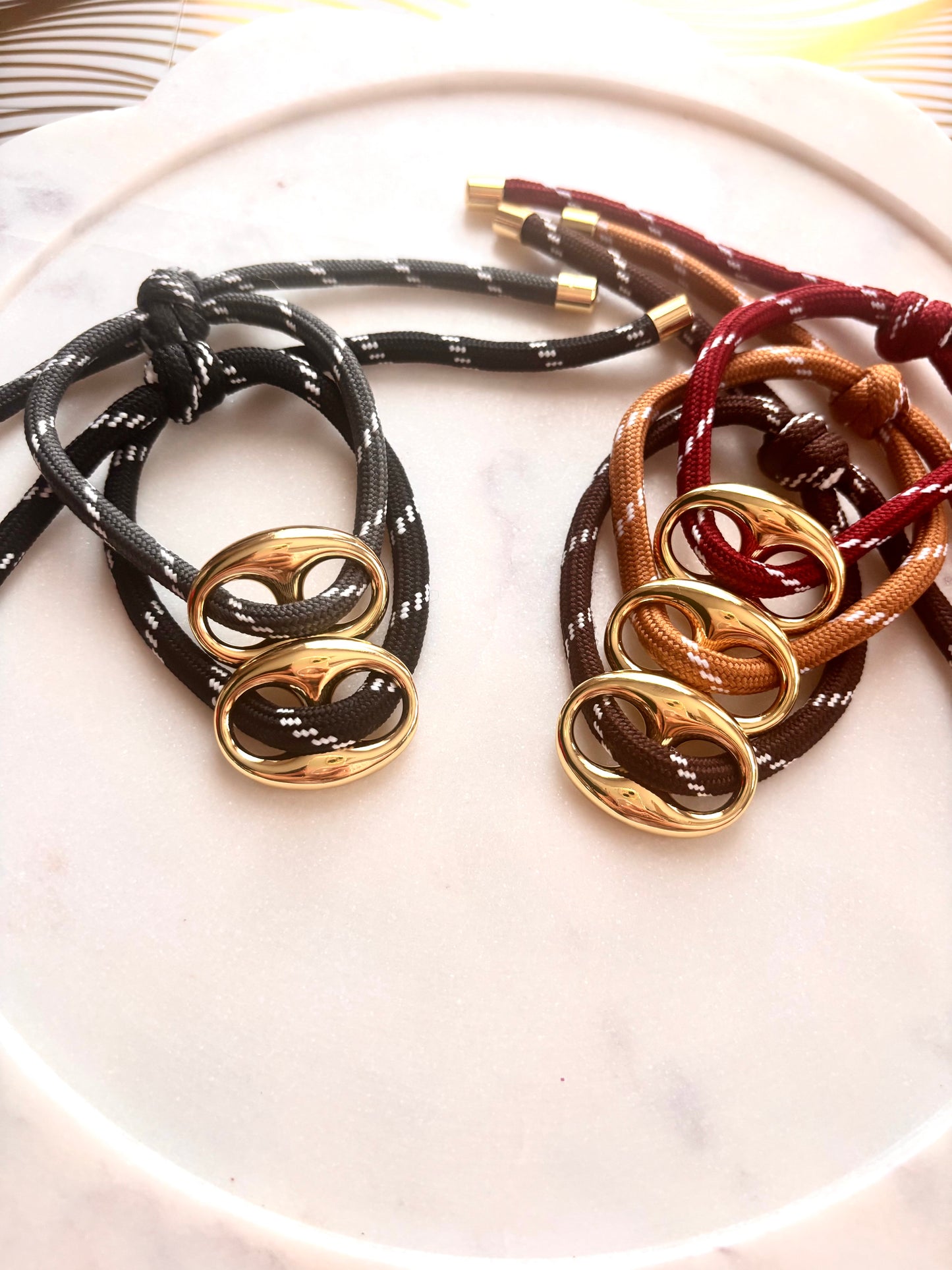 Pig Nose Charm Bracelet
